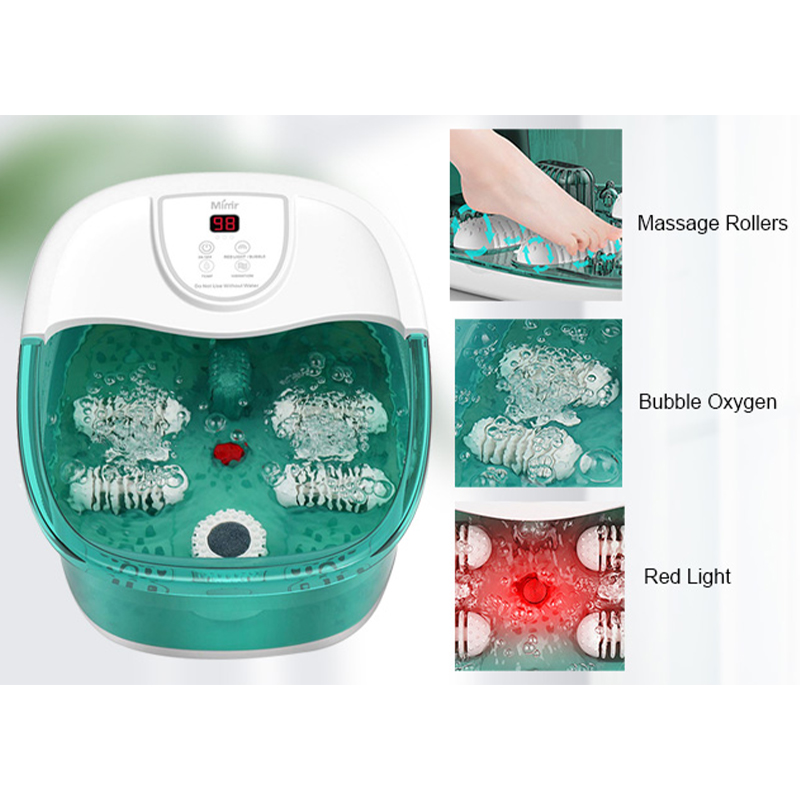 MM-20A-3 Pijat Mandi Spa Kaki dengan Panas dan Empat Rol Pijat Besar