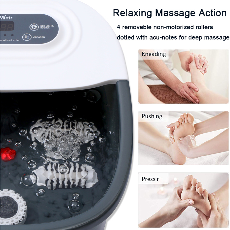 MM-20M-8 Pijat Mandi Spa Kaki Manual dengan Getaran