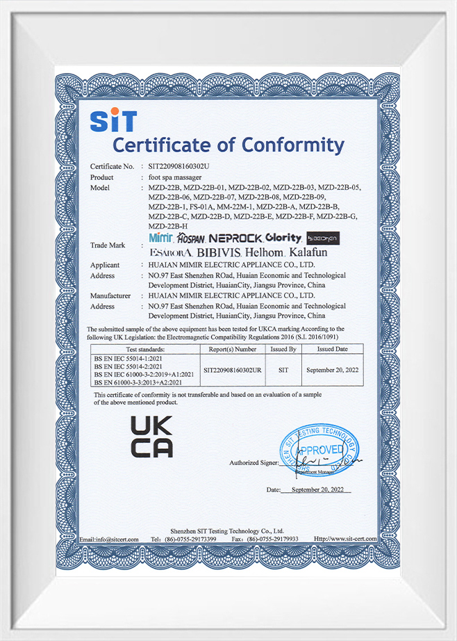 Huaian Mimir Electric Appliance Co., Ltd.