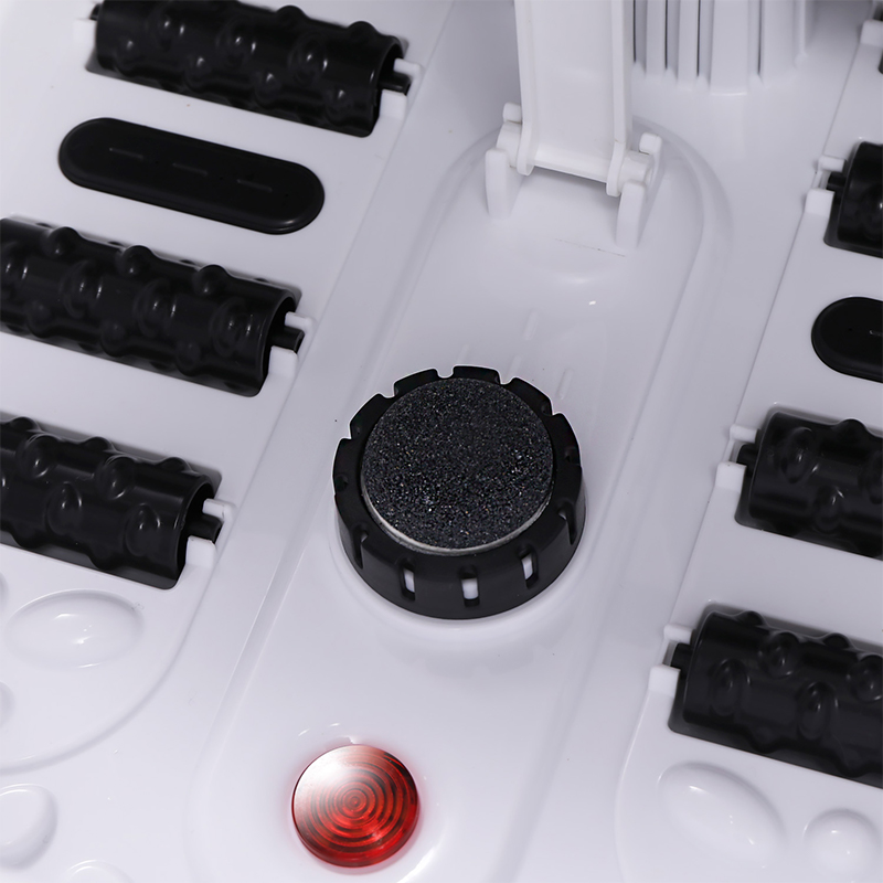 MZD-22B-2 500W Mesin Spa Kaki Dapat Dilipat dengan 8 Buah Rol Pijat untuk Pijat Relaksasi Kaki